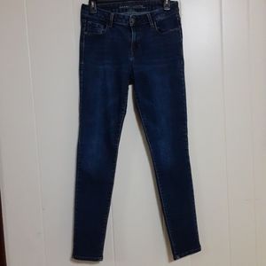 - Old Navy Rockstar womens mid rise skinny jeans size 4 medium wash denim